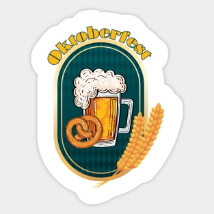 Oktoberfest Bavarian Vibes! Sticker